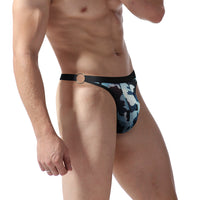Men's Hoop Ice Silk T-back