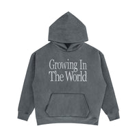 Street Fashion Hip Hop Embroidery Letters Hooded Loose Sweater