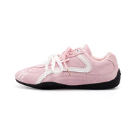 Retro Low-heeled Racing Shoes For Casual Training