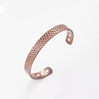 Magnetic Small Wave Pattern Antique Red Copper Brushed