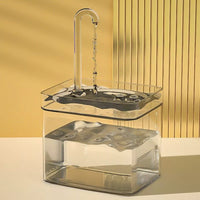Cat Automatic Circulation Flow Mute Water Fountain Mouth Wet-proof Drinking Water Apparatus