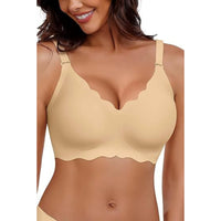 Plus-size Seamless Bra Perfect For Larger Bustspush-up Comfortable And Beautiful