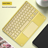 Bluetooth Keyboard With Touch For Mobile Phone Tablet Wireless Rechargeable