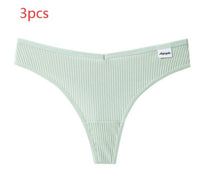 New Japanese Threaded Cotton Underwear Women's Breathable Low-waist  Seamless Cotton Girls Narrow-side Briefs Students