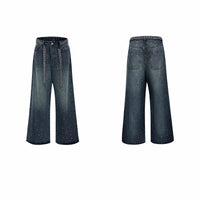 Niche Loose Heavy Industry Wide-leg Pants