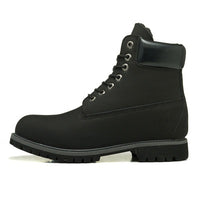 Men's Matte Leather Martin Boots Outdoor High Top Tooling Shoes