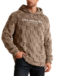 Men's Hooded Embroidered Loose Leisure Sports Hooded Sweater