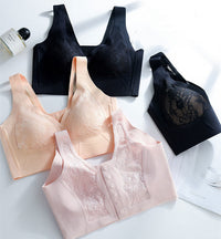Six Breasted No Steel Ring Big Showing Small Receiving Side Breasts Push Up Bra