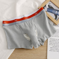 Men's Mesh Boxers Breathable Bullet Separation Boxers