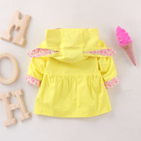 Girls' Casual Fashion Simple Hooded Tops