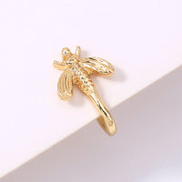 Fashion Golden Bee Nose Ring Mini Cute Animal