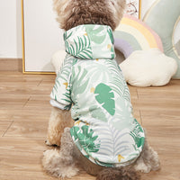 Hawaiian Resort Style Hoodie Pet Clothes Comfortable