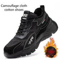 Men's Safety Shoes Anti-smashing And Steel Toe