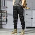 Multi-pocket Washed Cotton Micro-stretch Slacks