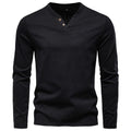 Mens V Neck Slim Fit Base Layer Shirt