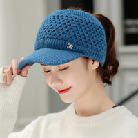 Thickened Warm Knitted Wool Hat In Autumn And Winter