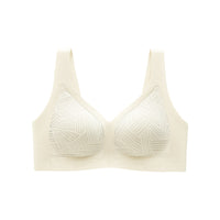 Seamless Latex Summer Thin Lace Backless Bra