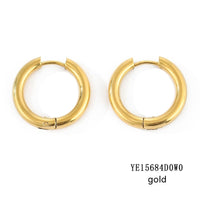 Classic Round Hoops Earrings