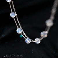 Natural Double-Layer Moonstone Bracelet For Women