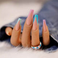 Color Long Ballet Detachable Wearable Nail Patch