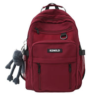 High School Students All Match Large Capacity Multi Layer Backpack