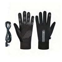 Outdoor Waterproof USB Three-Setting Temperature-Controlled Heated Gloves
