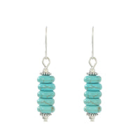 Turquoise Earrings Pendant Bohemian Womens Earrings