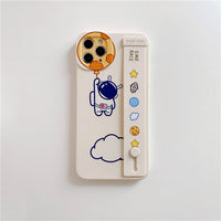 Moran Green Retractable Wristband Phone Case