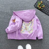 Girls' Fashionable Hoodie Easy Matching Coat