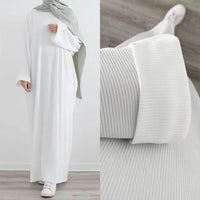 Middle East Dubai Turkey FallWinter Everyday Dress