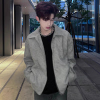 Men's Fashionable Retro Short Padded Jacket