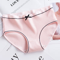 Lace Thread Women's Underwear Japanese Thread Cotton Plus Size Women's Briefs