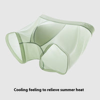 Ice Silk Seamless Men's Underwear Summer Breathable