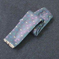 Sweet Girls' Trousers-foot Lace Slim-fit Trousers