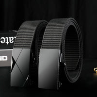 Mens Versatile Casual Outdoor Nylon Belt