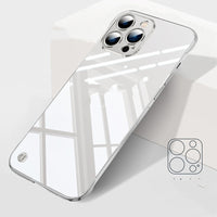 Bare-feeling Invisible Mobile Phone Case With Borderless Transparent Case