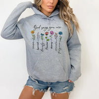 Fashion Funny Flower God Says You Are Unique Special Print