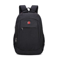 Backpack Solid Color Lightweight Student School Bag