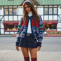 Long Sleeve Loose And Lazy Style Single-breasted Sweater