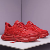 Chinese Loong Breathable Casual Fly Knit Sneakers