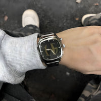 Waterproof Retro Steel-Strap Transforming Digital Dynamic Watch