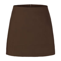 European And American-style Fashionable Lined Suit Skirt For Women