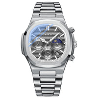 Multifunction Men's Calendar Luminous Chronograph Quartz Watch