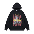 Mummy Bear Printed Fleece Hoodie Hip Hop