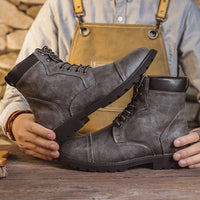 Fashion High Top Working Wear Style Boots