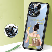 Lens All-inclusive Transparent Glass Ultra-thin Protective Cover