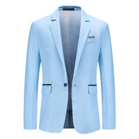 New Men's Loose Single-breasted Business Suit Jacket