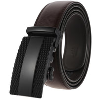 New Men's Automatic Buckle Casual Leather Belt