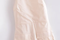 Summer New Women's Windbreaker Fabric Hanging Collar Jumpsuit
