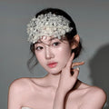White Half Garland Headband Hair Band Head Accessories